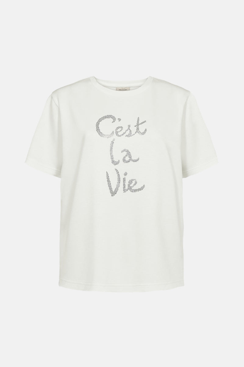 T-shirt met korte mouwen - wit