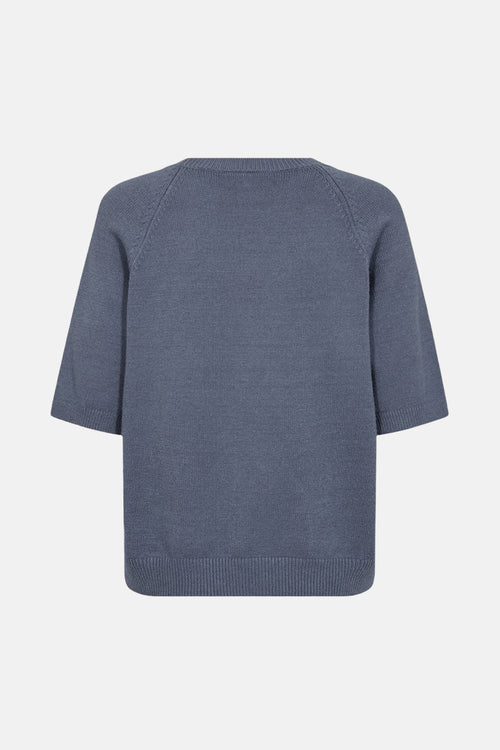 Pull col rond Bleu - FREEQUENT