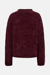 Pull met ronde hals - Bordeaux
