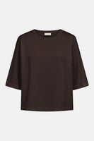 Pull col rond brun - FREEQUENT