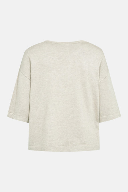 Trui met ronde hals beige - FREEQUENT