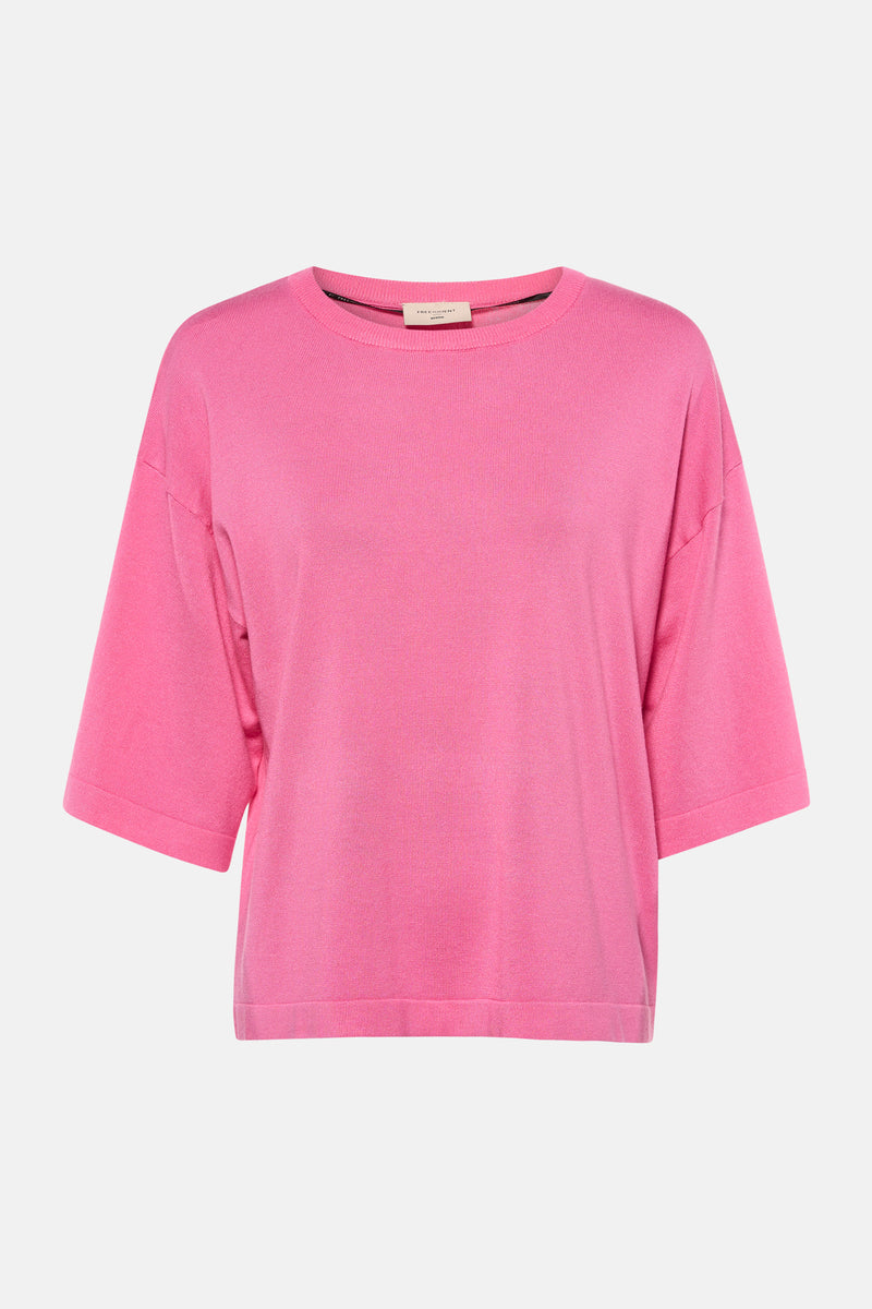 Pull à col rond - Rose