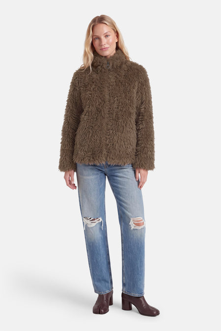 Korte jas - beige