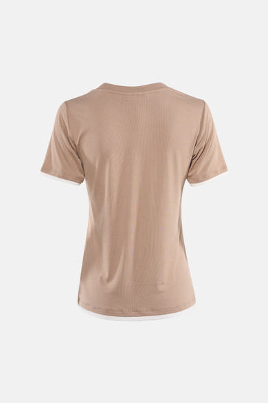 T-shirt à manches courtes - beige