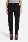 Mom jeans BLACK DENIM - B.YOUNG