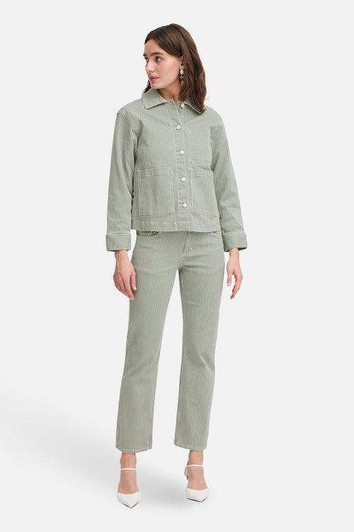 Veste courte Vert - B.YOUNG