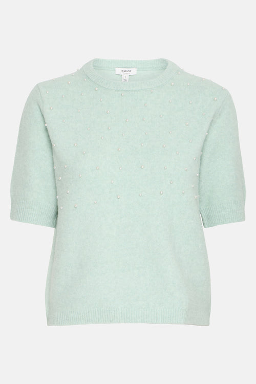 Pull col rond Bleu - B.YOUNG