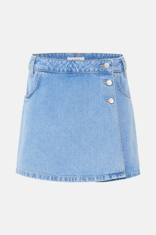 Jupe-short LIGHT BLUE DENIM - B.YOUNG