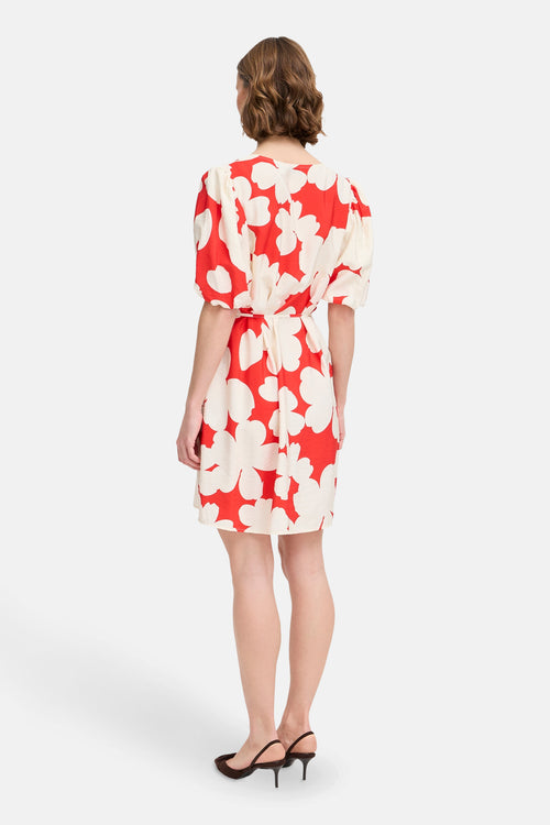 Robe courte - Rouge