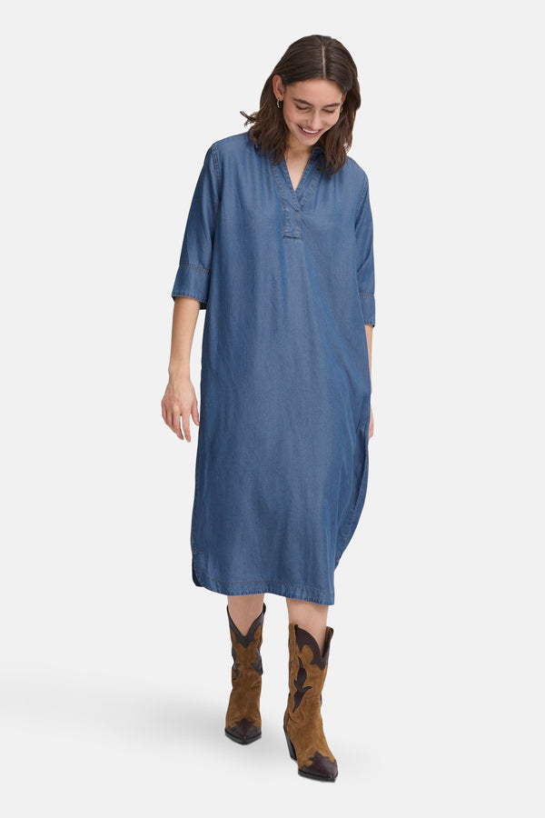Kleedje MID BLUE DENIM - B.YOUNG