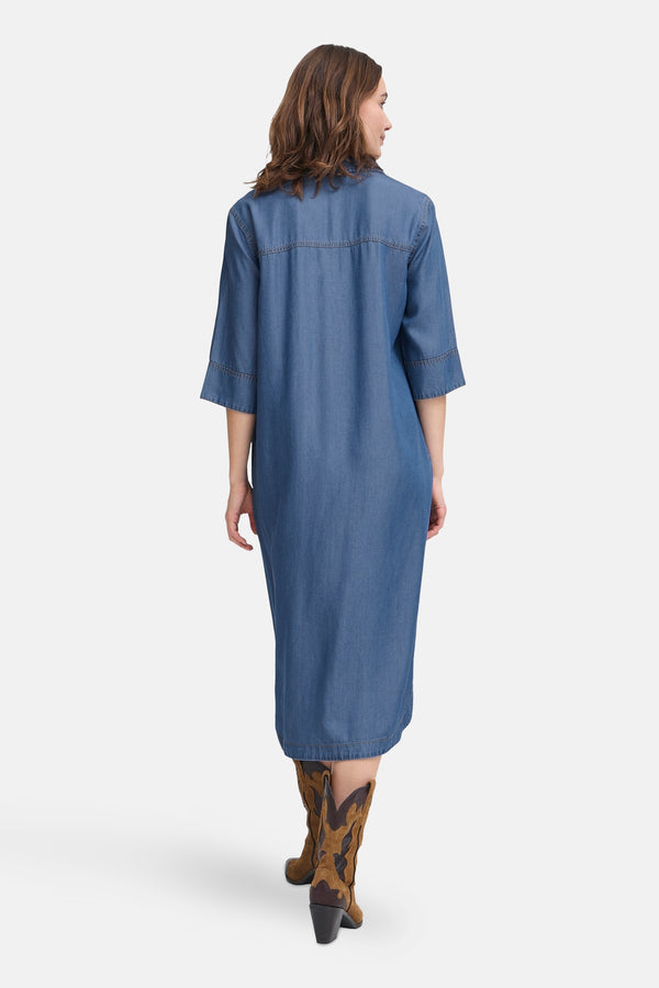 Kleedje MID BLUE DENIM - B.YOUNG