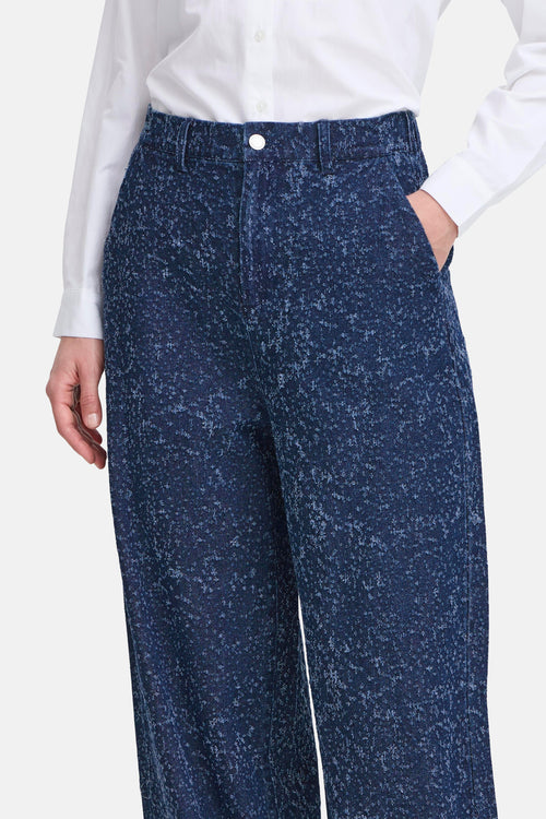 Broek DARK BLUE DENIM - B.YOUNG