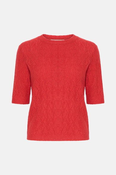 Trui met ronde hals Rood - B.YOUNG