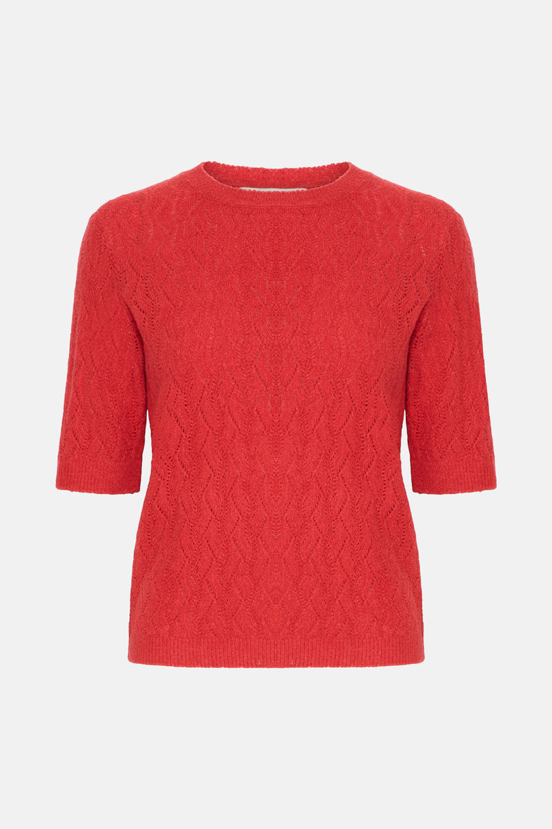 Trui met ronde hals Rood - B.YOUNG