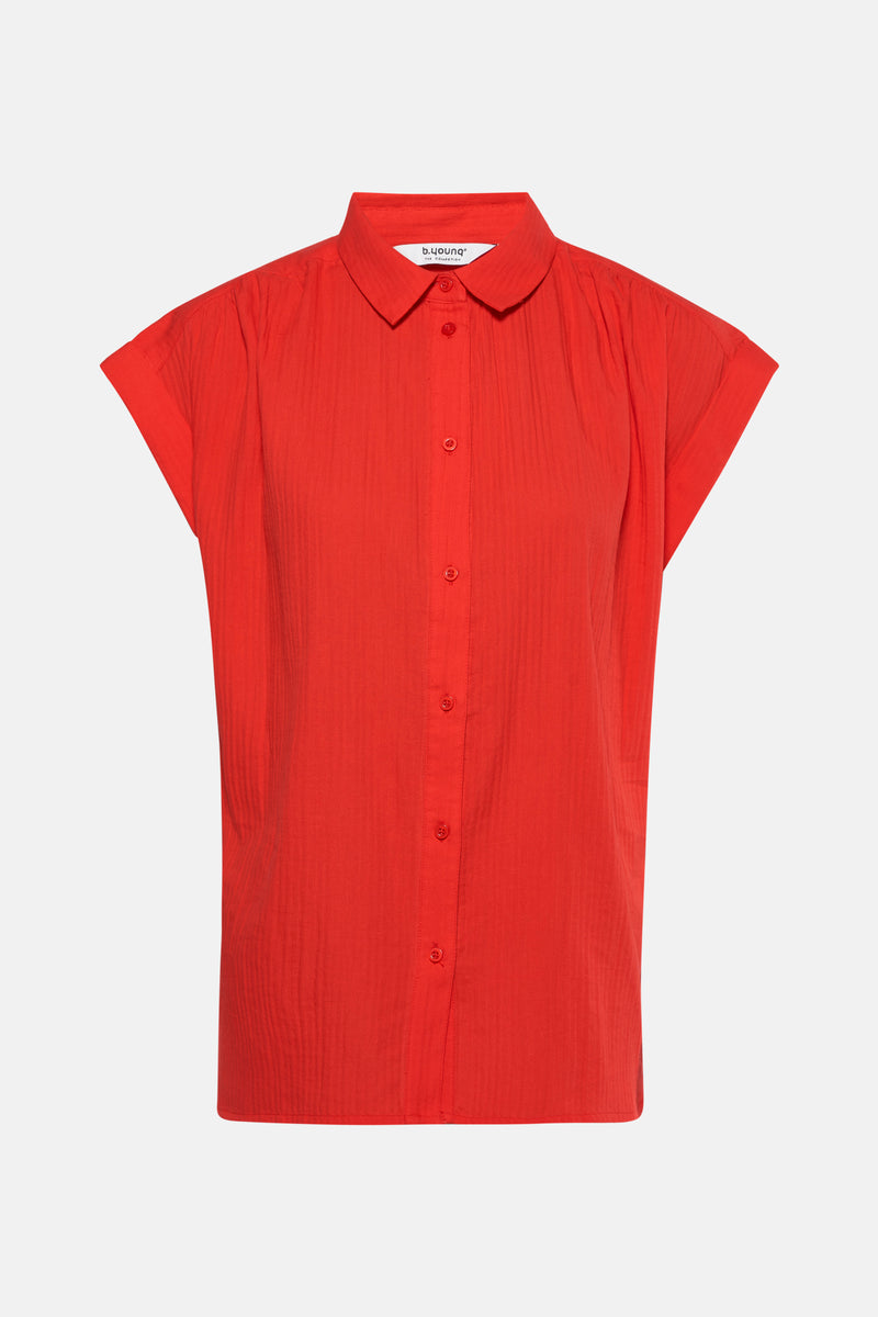 Chemisier (manches courtes) Rouge - B.YOUNG