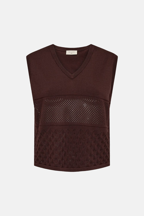 Top - brun