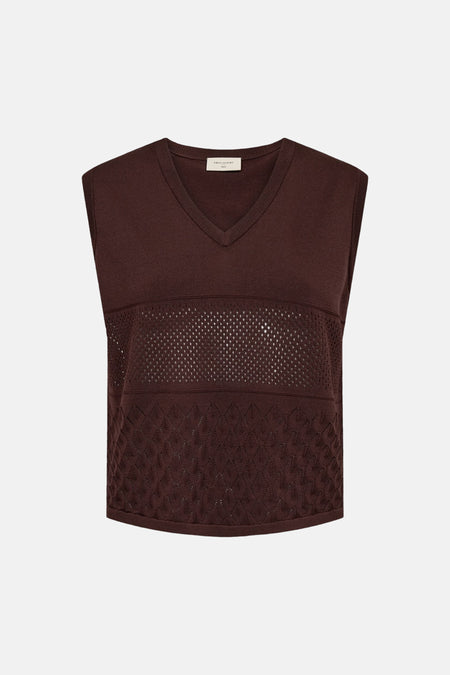 Top - brun
