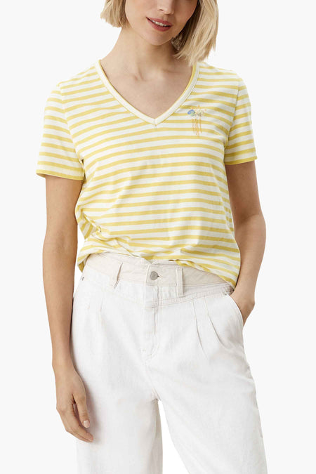 T-shirt - geel
