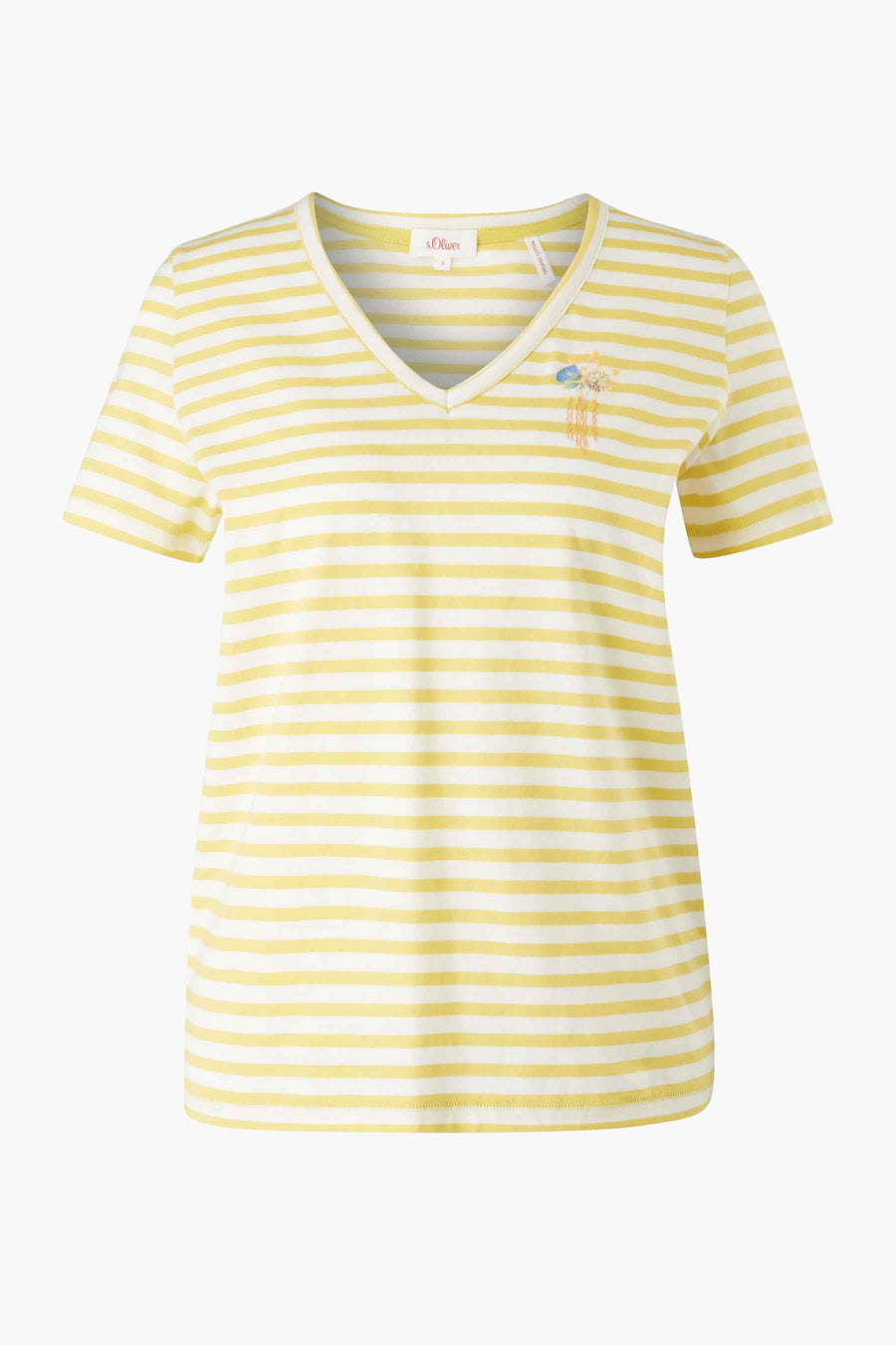 T-shirt - jaune