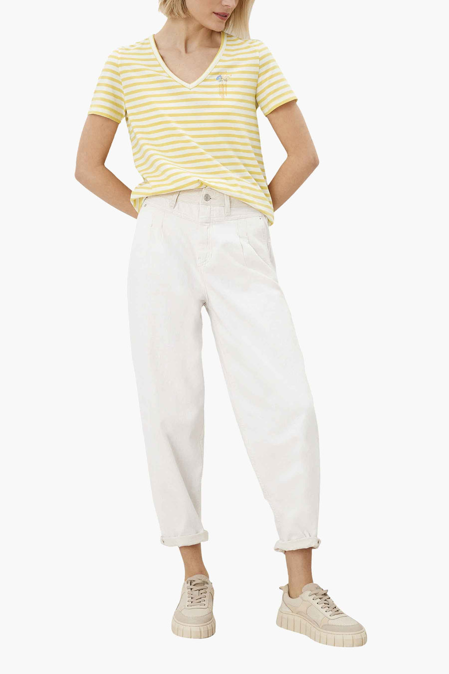 T-shirt - jaune