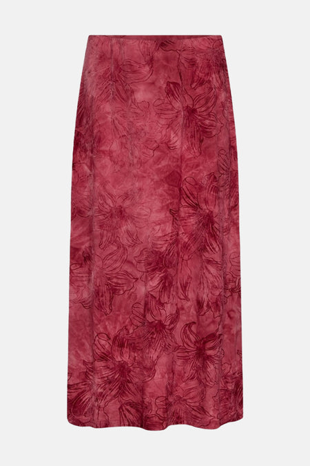 Jupe longue rouge - FREEQUENT