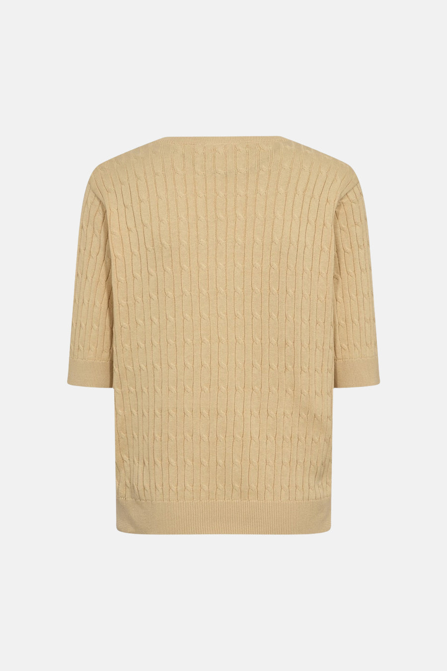 Pull col V - Jaune