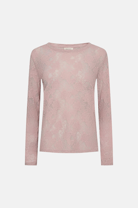 T-shirt met lange mouwen - roze