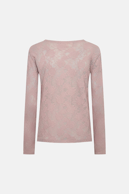 T-shirt met lange mouwen - roze