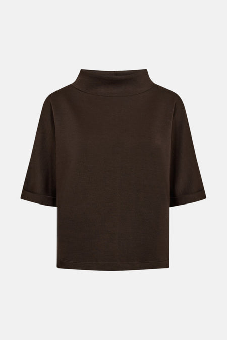 Sweat col rond brun - FREEQUENT