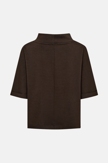 Sweat col rond brun - FREEQUENT