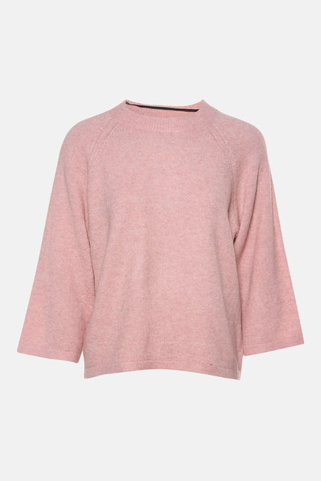 Pull col rond rose - FREEQUENT