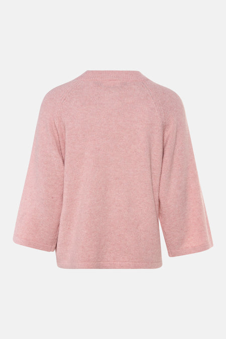 Pull col rond rose - FREEQUENT
