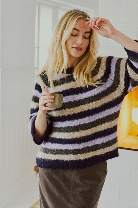 Pull O-hals - multicolor