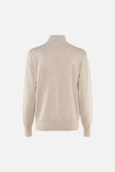 Pull col O - Beige