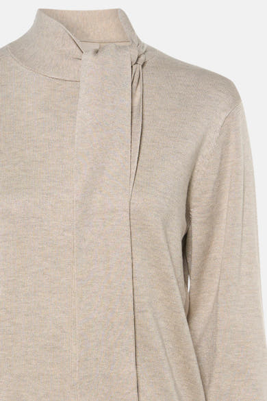 Pull col O - Beige