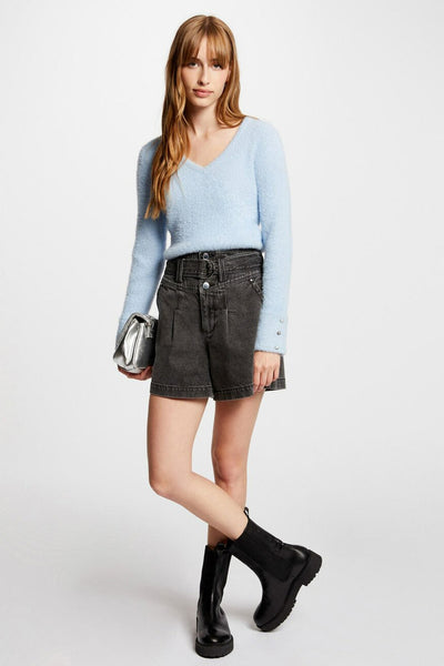 Pull col V Bleu - Morgan de Toi