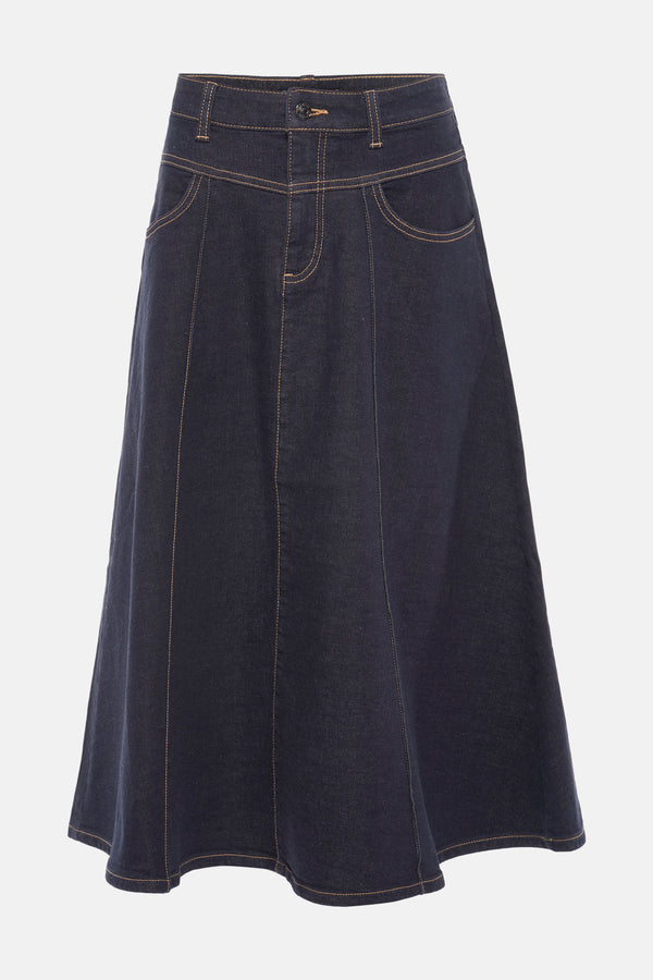 Jupe 3/4 Denim - COMMA