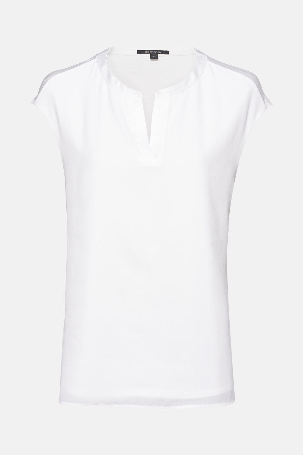 Top (korte mouwen) Wit - COMMA