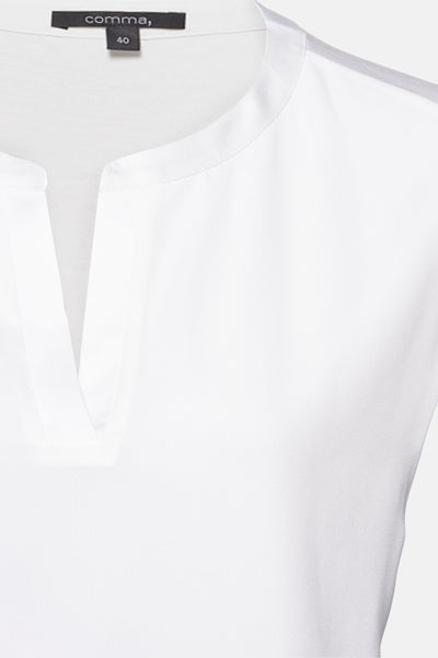 Top (korte mouwen) Wit - COMMA