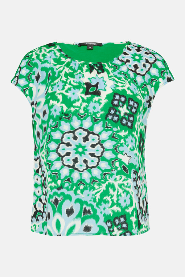 T-shirt (manches courtes) Multicolore - COMMA