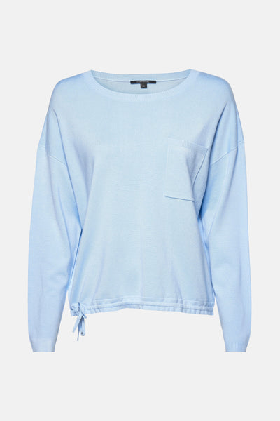Trui met ronde hals Blauw - COMMA