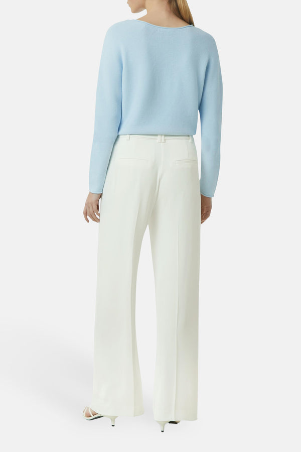 Pantalon de costume Blanc - COMMA