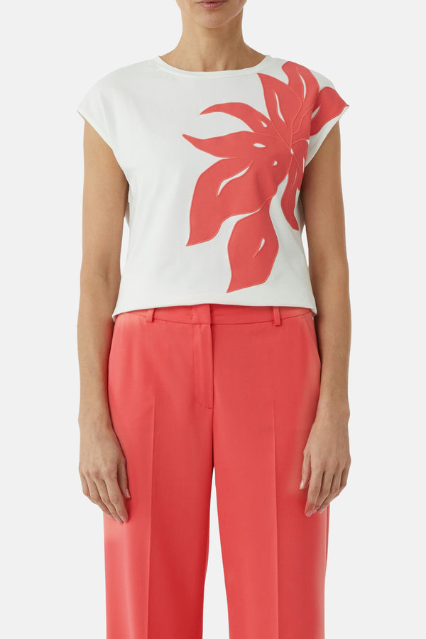 T-shirt (manches courtes) Blanc - COMMA
