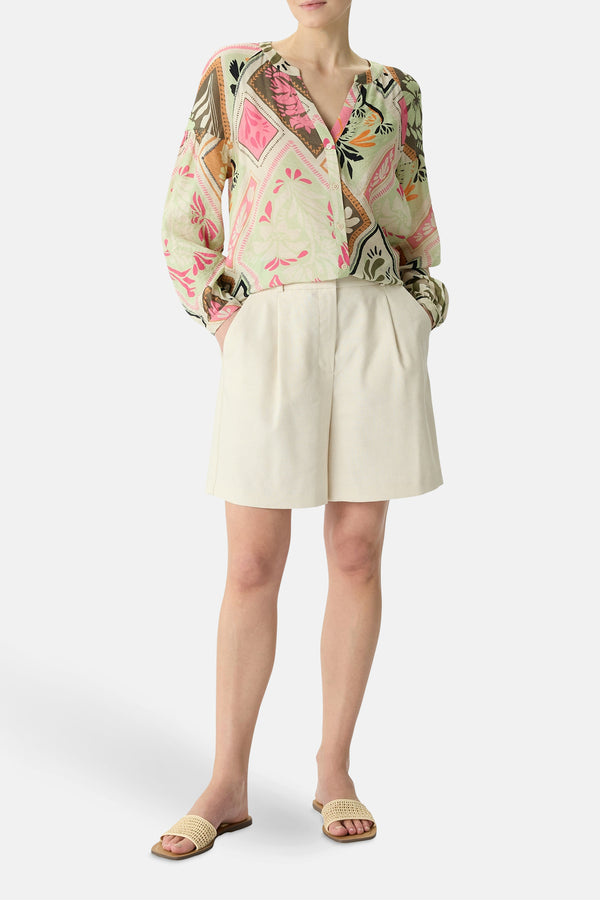 Blouse (lange mouwen) Multicolor - COMMA