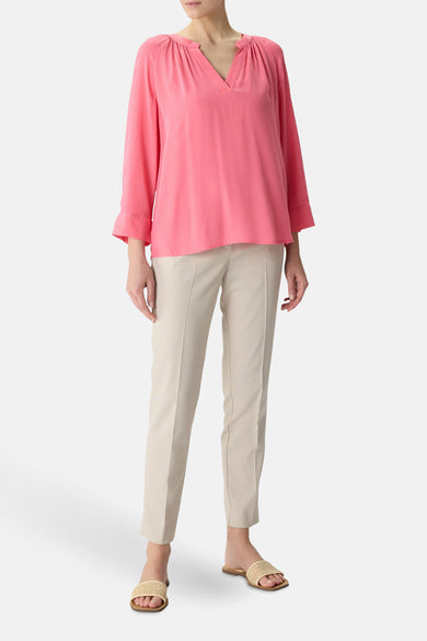 Blouse met lange mouwen - roze