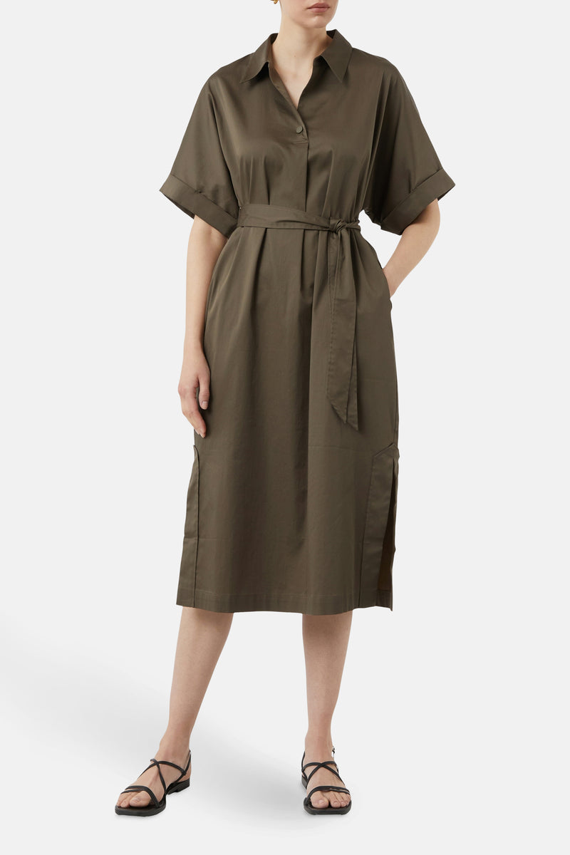Robe  Brun - COMMA