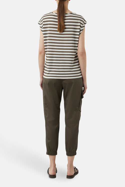 T-shirt met korte mouwen - Kaki