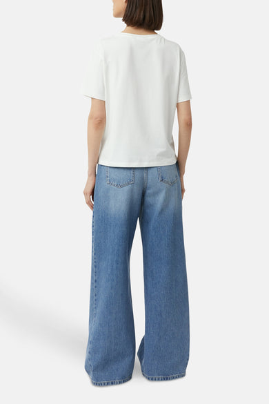 T-shirt met korte mouwen - wit