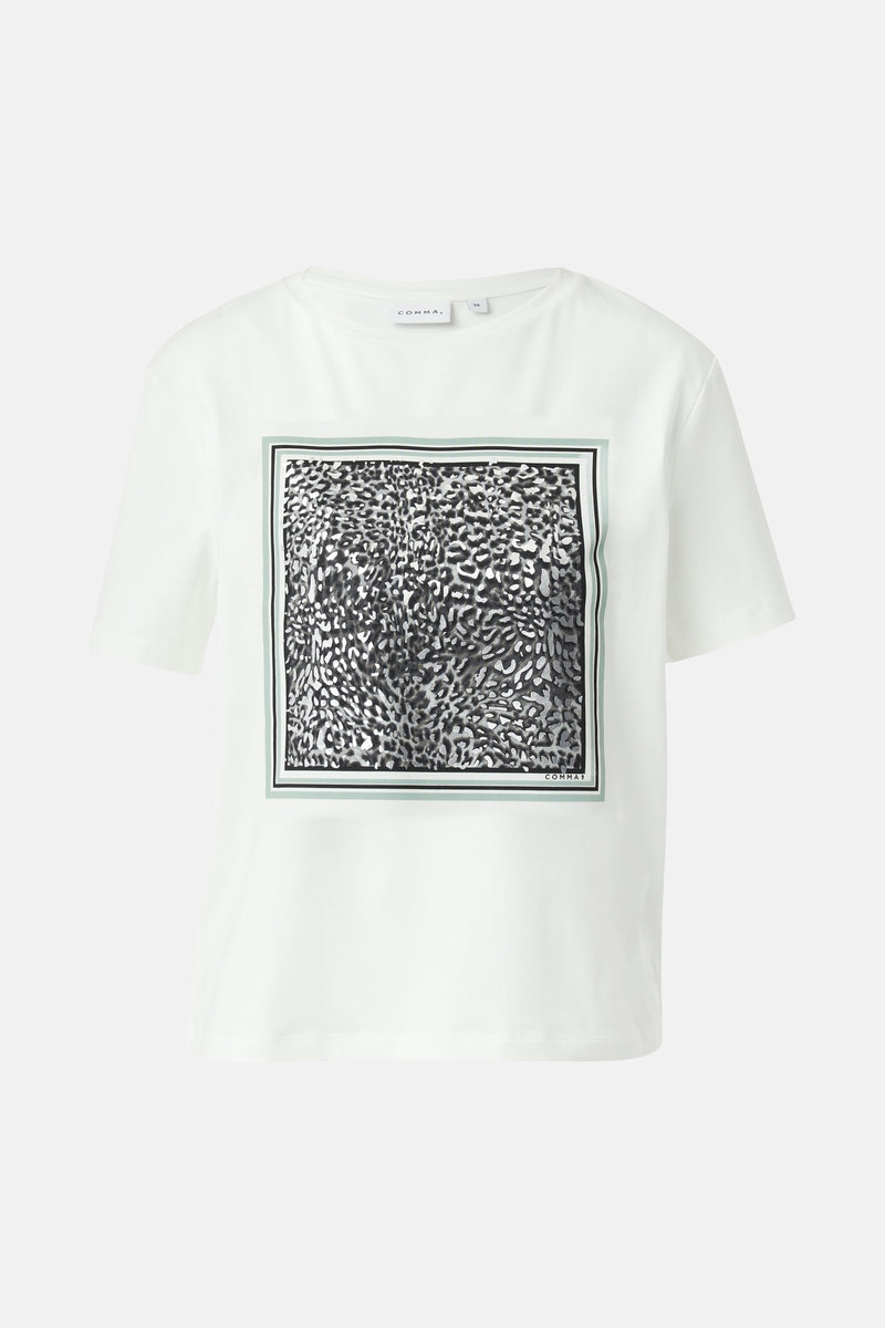 T-shirt met korte mouwen - wit