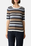 Trui met ronde hals multicolor - COMMA